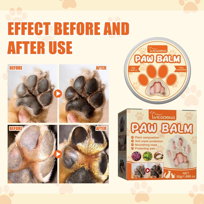 Pets moisturizing paw cream cats and dogs universal deep moisturizing soles of the feet paws meat pad dry crack care cream - Image 5