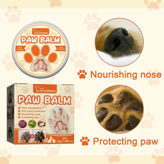 Pets moisturizing paw cream cats and dogs universal deep moisturizing soles of the feet paws meat pad dry crack care cream - Image 7