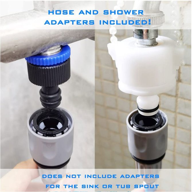 Dog shower nozzle Golden Bichon Satsuma dog bath silicone massage shower hose - Image 4
