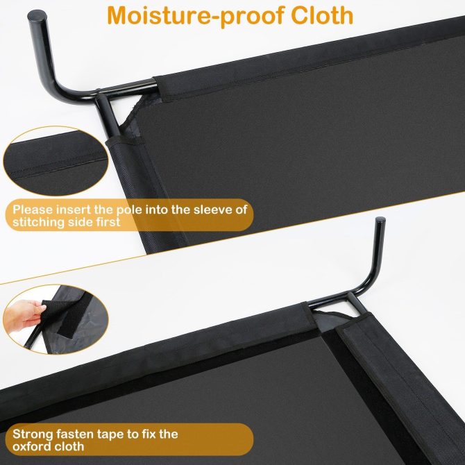 Elevated Pet Bed Dogs Cot Dogs Cats Cool Bed L Size - Image 7