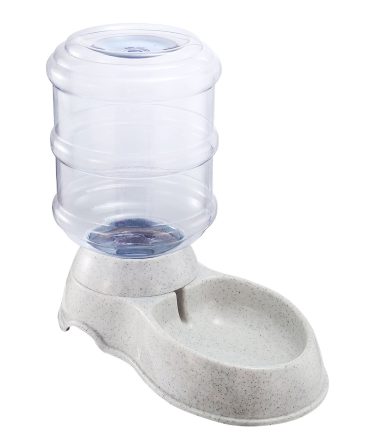 3.5L/1Gal Pet Water Dispenser Self-Dispensing Gravity Pets Water Feeder Automatic Pet Waterer Cat Dog
