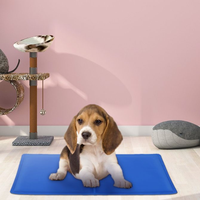 Pet Dog Cooling Mat Pressure Activated Gel Self Cooling Mat Pad Pet Cooling Bed Mats Portable Pet Cooling Mat L Size - Image 2