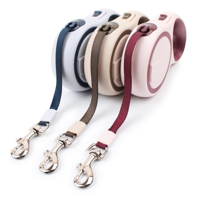 Retractable Dog Leash; Dog Walking Leash for Medium Large Dogs up to 110lbs; One Button Break & Lock ; Heavy Duty No Tangle - Image 79