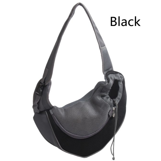 Pet Puppy Carrier S/L Outdoor Travel Dog Shoulder Bag Mesh Oxford Single Comfort Sling Handbag Tote Pouch - Image 29