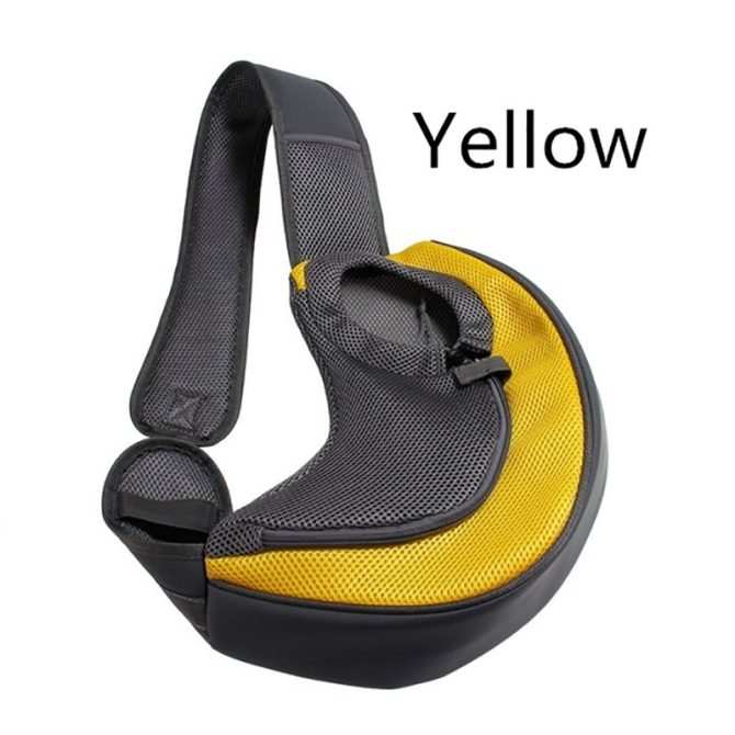 Pet Puppy Carrier S/L Outdoor Travel Dog Shoulder Bag Mesh Oxford Single Comfort Sling Handbag Tote Pouch - Image 14
