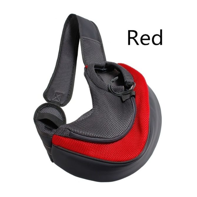 Pet Puppy Carrier S/L Outdoor Travel Dog Shoulder Bag Mesh Oxford Single Comfort Sling Handbag Tote Pouch - Image 17