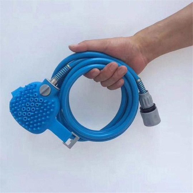New Pet Bath Head Tool Comfortable Massager Shower Head Tool Cleaning Washing Sprayer Dog Brush Pet Bathing Supplies - Image 2