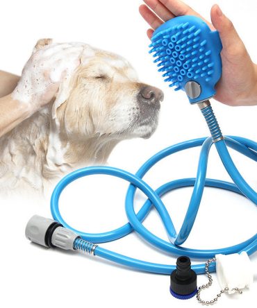 New Pet Bath Head Tool Comfortable Massager Shower Head Tool Cleaning Washing Sprayer Dog Brush Pet Bathing Supplies