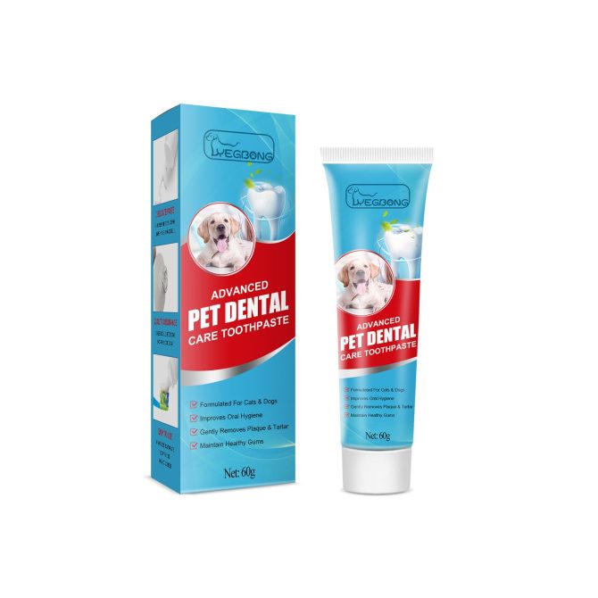 Pet toothpaste dog fresh breath in addition to bad breath tartar cleaning cats and cats oral care edible - Image 2