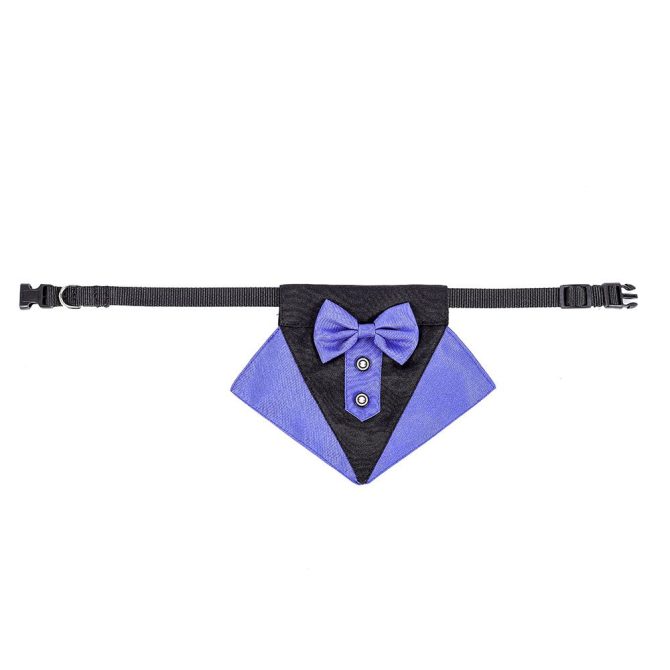 wedding suit dog collar pet saliva towel dog wedding triangle scarf - Image 16