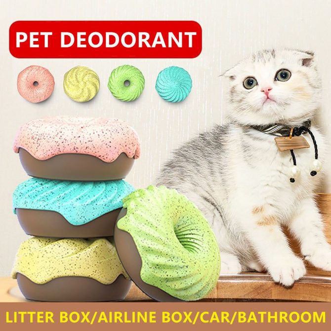 Dog Cat Deodorant Odor Neutrizers Air Lasting Deodorant Old Spike Deodorant Aromatherapy Solid Gel For Dog Cute Dog Perfume - Image 2