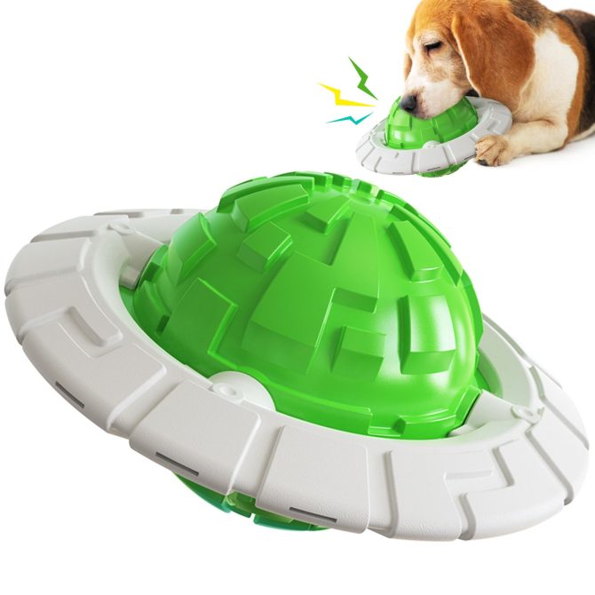 Dog Toy Sound Molar Decompression Dall Training Interactive Flying Saucer Dog Toothbrush Medium and Large Dog Pet Supplies - Image 15