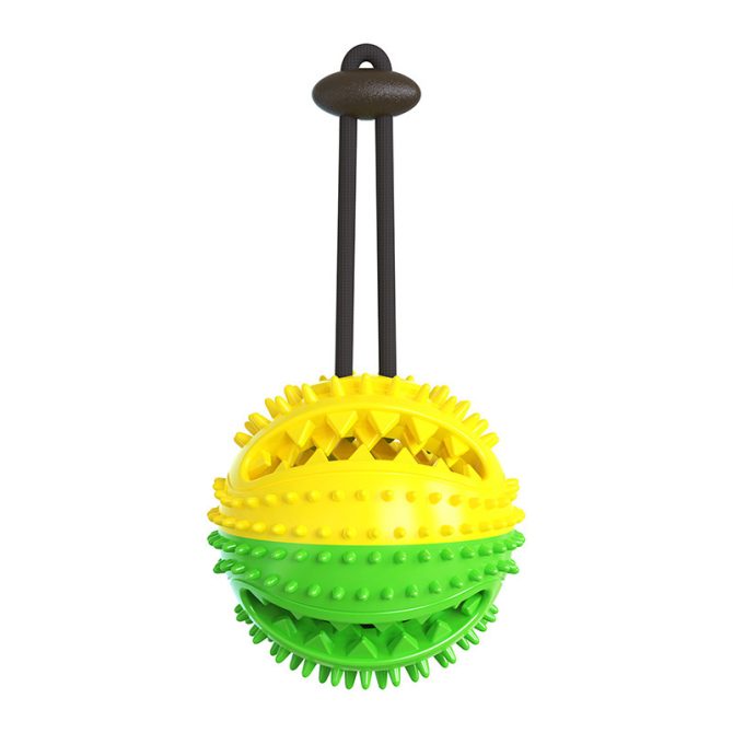 Pet Dog Toy Interactive Rubber Balls for Small Large Dogs Puppy Cat Chewing Toys Pet Tooth Cleaning Indestructible Dog Food Ball - Image 22