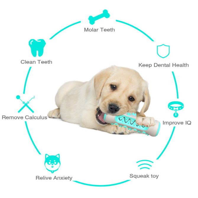 Dog Molar Toothbrush Toys Chew Cleaning Teeth Safe Puppy Dental Care Soft Pet Cleaning Toy Supplies - Image 34