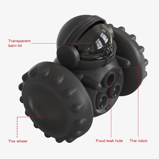 PawPartner Dog Tumbler Interactive Toys Increases Pet IQ Slow Feeder Labrador French Bulldog Swing Training Food Dispenser - Image 24