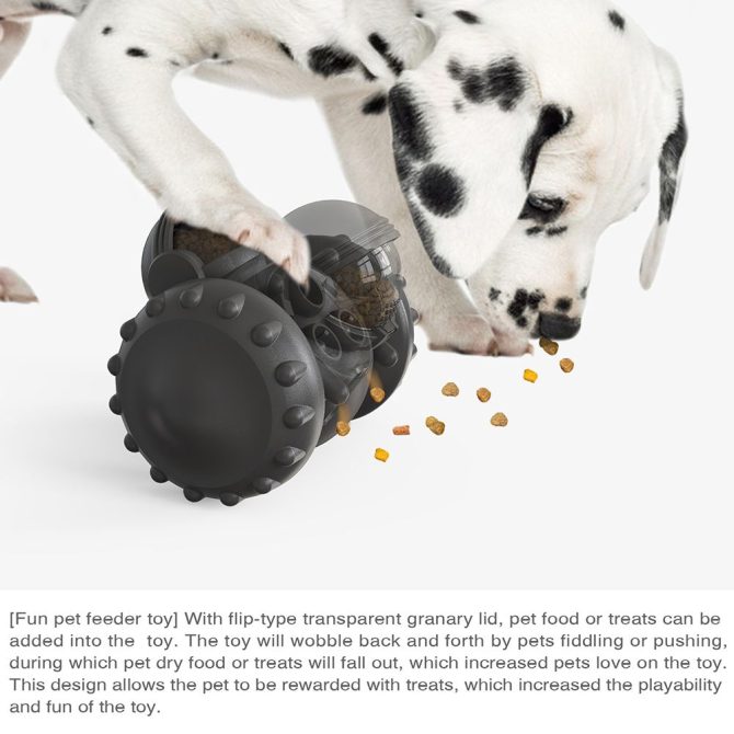 PawPartner Dog Tumbler Interactive Toys Increases Pet IQ Slow Feeder Labrador French Bulldog Swing Training Food Dispenser - Image 26