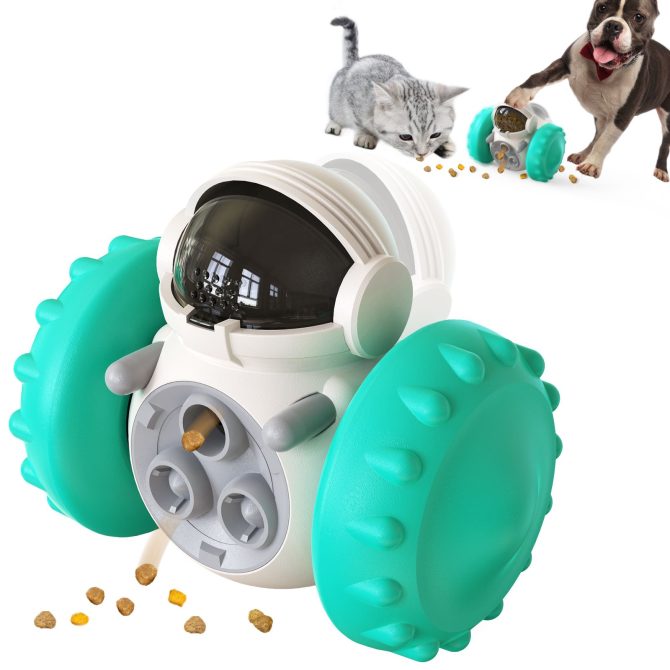 PawPartner Dog Tumbler Interactive Toys Increases Pet IQ Slow Feeder Labrador French Bulldog Swing Training Food Dispenser - Image 22