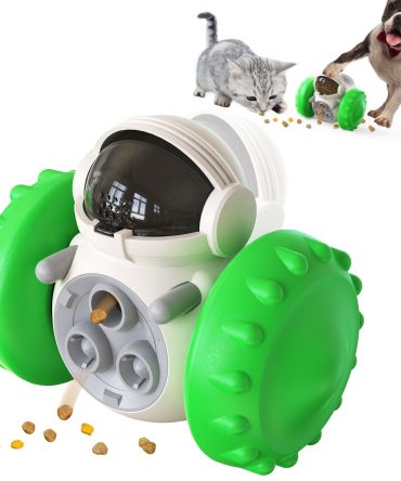 PawPartner Dog Tumbler Interactive Toys Increases Pet IQ Slow Feeder Labrador French Bulldog Swing Training Food Dispenser