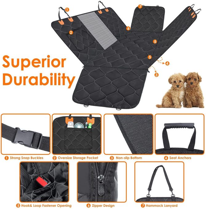 Gm car car pet pad waterproof car seat cover pet car pad special car artifact for dogs - Image 4