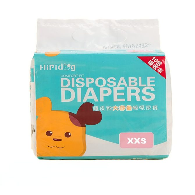 Small dog disposable diapers; Small dog physiological pants Female dog sanitary napkin Safety underwear Male dog diapers - Image 12