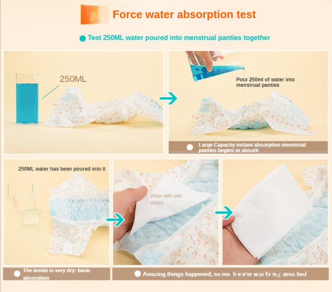 Small dog disposable diapers; Small dog physiological pants Female dog sanitary napkin Safety underwear Male dog diapers - Image 17