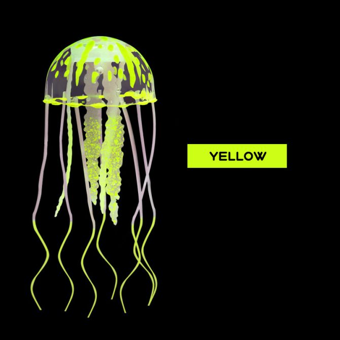 Aquarium Ornament; Artificial Swim Glowing Effect Jellyfish For Fish Tank; Luminous Ornament - Image 35