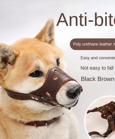 Dog mouth mask; anti-barking; anti-bite; dog mouth cover; puppy medium and large dogs; small dog masks; teddy golden retriever barker