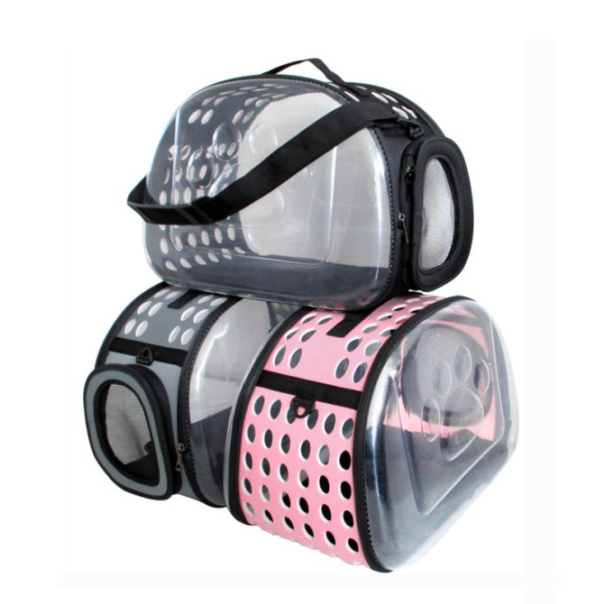 Pet Carrier; Foldable Portable Soft Side; Handbag for pets; Transparent Capsule Pocket Design; for cat Carrier; Dog Carrier; Rabbit Carrier; Suitable for Outdoor Travel - Image 17