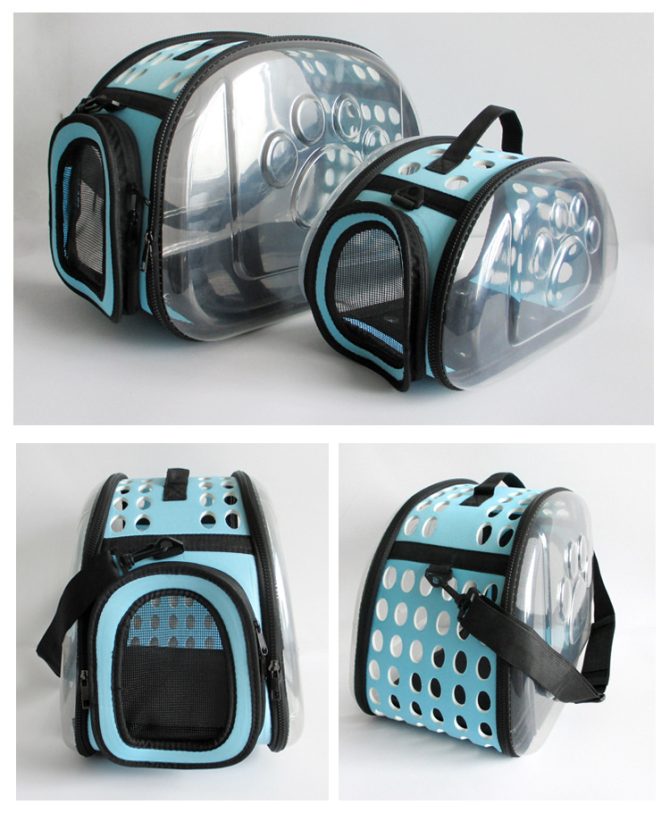 Pet Carrier; Foldable Portable Soft Side; Handbag for pets; Transparent Capsule Pocket Design; for cat Carrier; Dog Carrier; Rabbit Carrier; Suitable for Outdoor Travel - Image 18