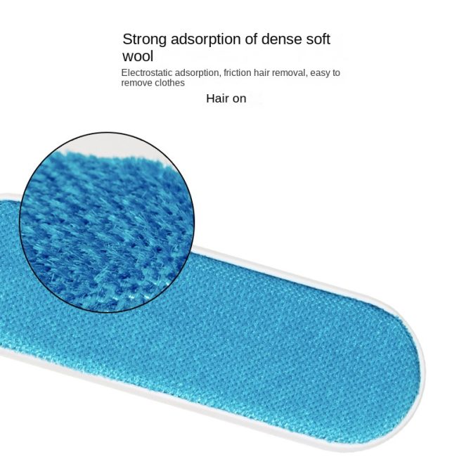 Pet Hair Remover for Couch Furniture Clothing Car Seat Carpet Pet Bed Fur Lint Brush Fur Remover Fur Lint Removal Dog Hair Remover Cat Hair Remover Double-Sided Brush Self-Cleaning Base 2-piece set - Image 3