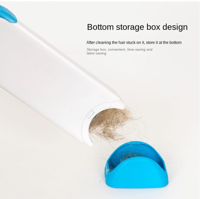 Pet Hair Remover for Couch Furniture Clothing Car Seat Carpet Pet Bed Fur Lint Brush Fur Remover Fur Lint Removal Dog Hair Remover Cat Hair Remover Double-Sided Brush Self-Cleaning Base 2-piece set - Image 8