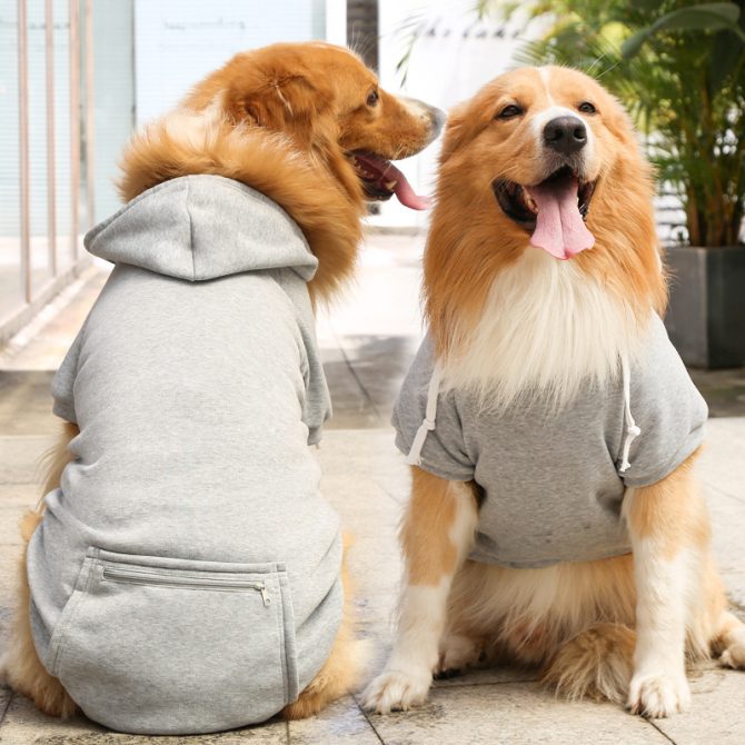Plaid Dog Hoodie Pet Clothes Sweaters with Hat and Pocket Christmas Classic Plaid Small Medium Dogs Dog Costumes - Image 63