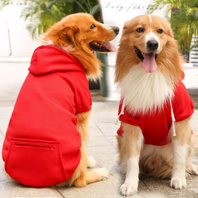 Plaid Dog Hoodie Pet Clothes Sweaters with Hat and Pocket Christmas Classic Plaid Small Medium Dogs Dog Costumes - Image 77