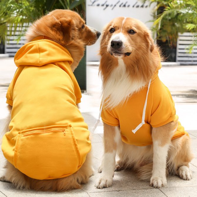 Plaid Dog Hoodie Pet Clothes Sweaters with Hat and Pocket Christmas Classic Plaid Small Medium Dogs Dog Costumes - Image 7