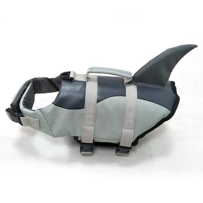 Dog Life Jacket Shark; Dog Lifesaver Vests with Rescue Handle for Small Medium and Large Dogs; Pet Safety Swimsuit Preserver for Swimming Pool Beach Boating - Image 61