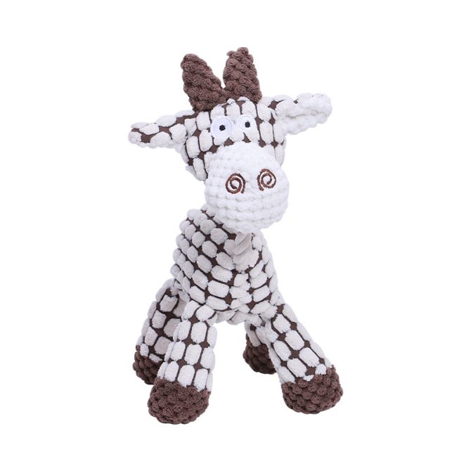 Dog Squeaks Toys; Plush Chewing Toys; Puppy Chewing Toys; Cute Animal Shaped Toys For Dogs - Image 2