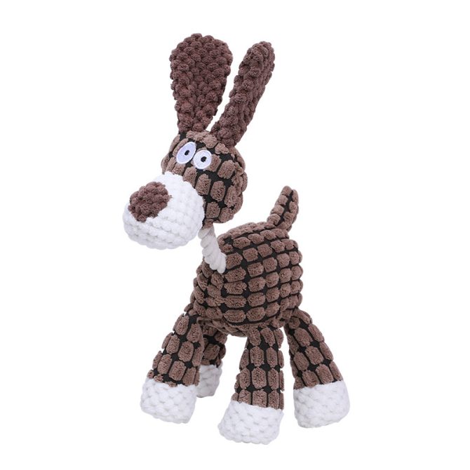 Dog Squeaks Toys; Plush Chewing Toys; Puppy Chewing Toys; Cute Animal Shaped Toys For Dogs - Image 6