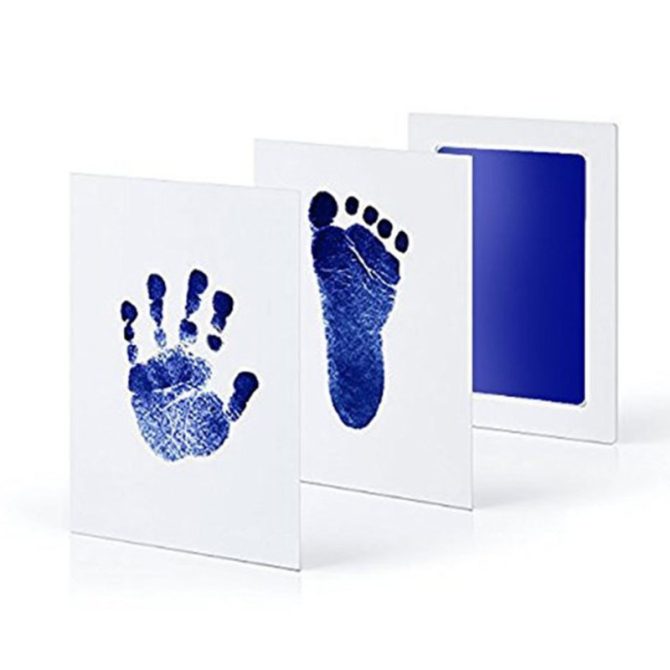 Pet Handprint And Footprint Kit For Dog & Cat; Dog Paw Print Pad Kit; Clean Touch Ink Pad For Pets; 3.7*2.2in - Image 4