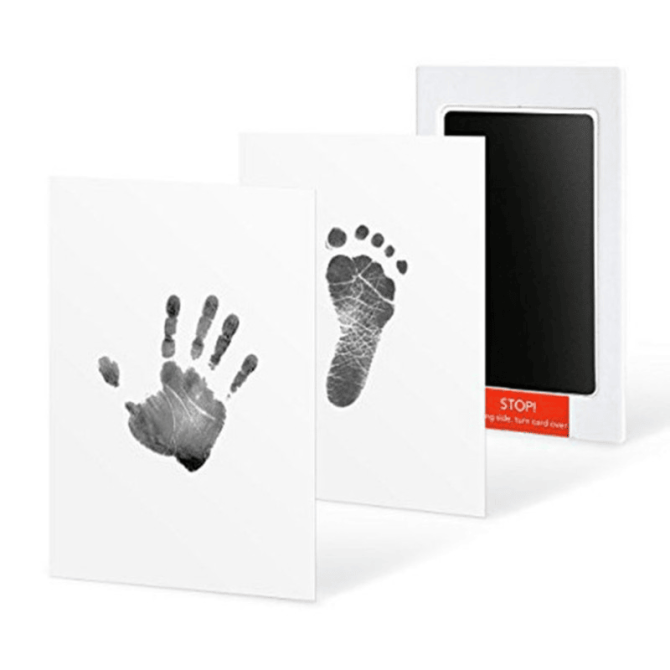 Pet Handprint And Footprint Kit For Dog & Cat; Dog Paw Print Pad Kit; Clean Touch Ink Pad For Pets; 3.7*2.2in - Image 2