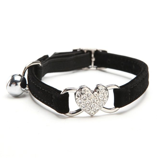 Pet Collar Adjustable Soft Collar With Bell For Dogs Kitten Cats - Image 36