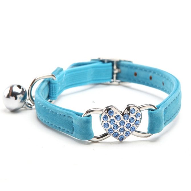 Pet Collar Adjustable Soft Collar With Bell For Dogs Kitten Cats - Image 49