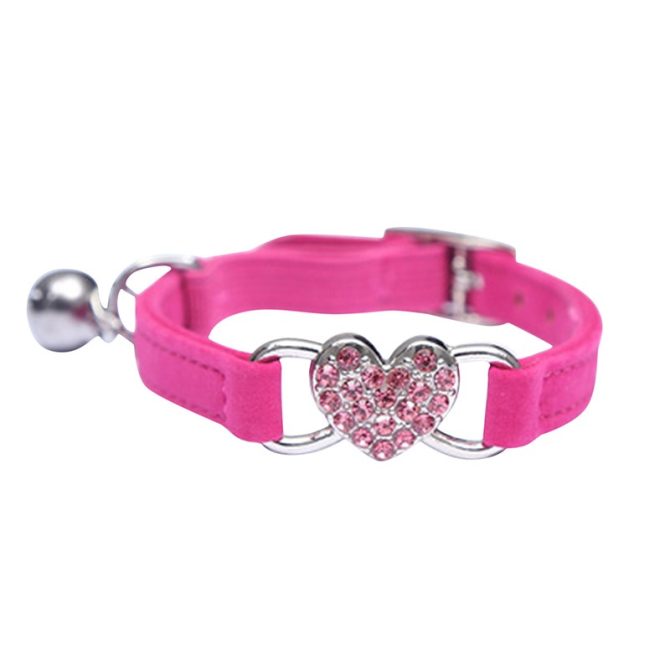 Pet Collar Adjustable Soft Collar With Bell For Dogs Kitten Cats - Image 8