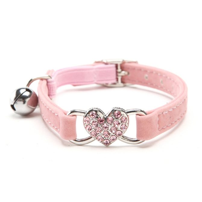 Pet Collar Adjustable Soft Collar With Bell For Dogs Kitten Cats - Image 15