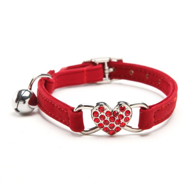 Pet Collar Adjustable Soft Collar With Bell For Dogs Kitten Cats - Image 31