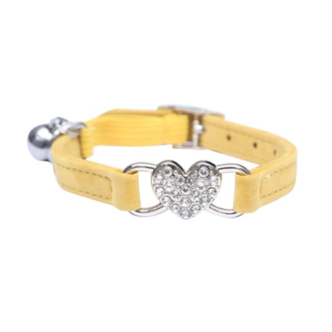 Pet Collar Adjustable Soft Collar With Bell For Dogs Kitten Cats - Image 32