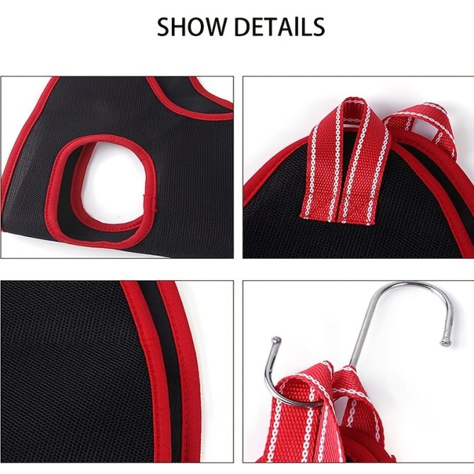 Pet Grooming Hammock For Dog & Cat; Cat Hammock Restraint Bag For Bathing Trimming Nail Clipping - Image 70