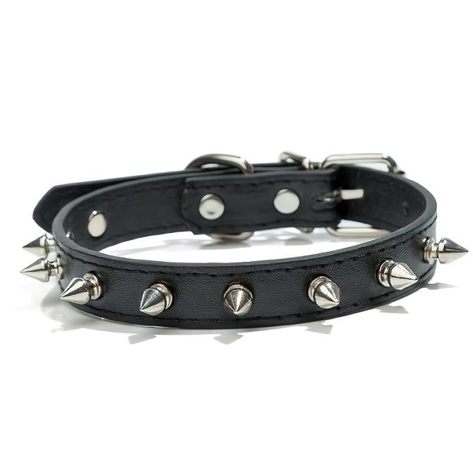 Anti-Bit Pet Necklace; Durable Dog Rivet Collar For Puppy; Pet Supplies - Image 108