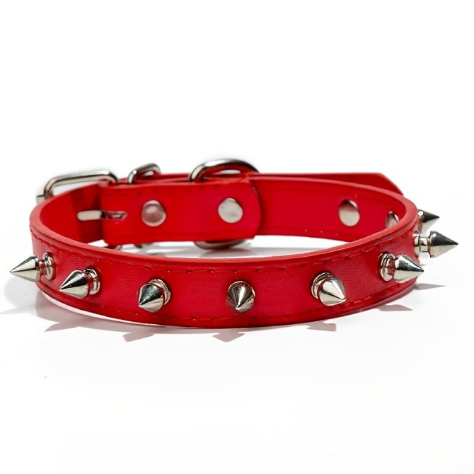 Anti-Bit Pet Necklace; Durable Dog Rivet Collar For Puppy; Pet Supplies - Image 17