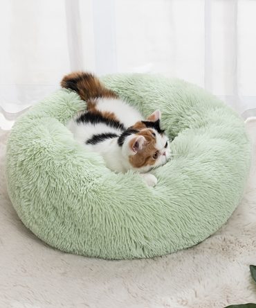 Pet Bed For Dog & Cat; Plush Cat Bed Warm Dog Bed For Indoor Dogs; Plush Dog Bed; Winter Cat Mat