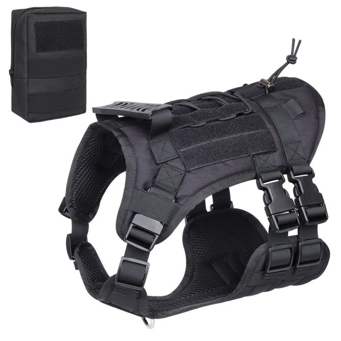 Universal Outdoor Dog Harness With Pet Leash And Snap Shackle Hitched Loop For Dogs - Image 99